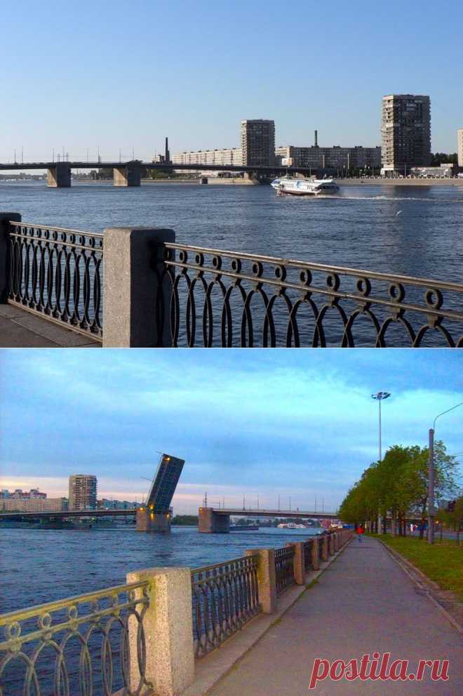 Разводные мосты Санкт-Петербурга . Володарский мост.