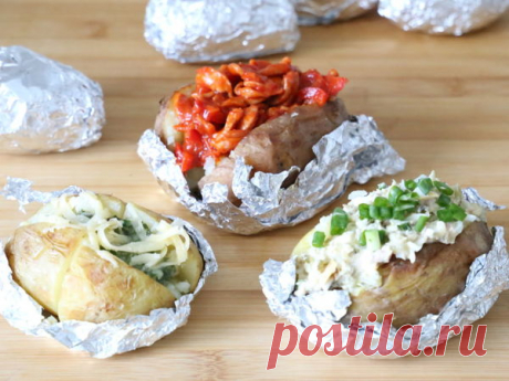Мастер-класс : Три варианта разнообразить печёный картофель: пошаговые рецепты