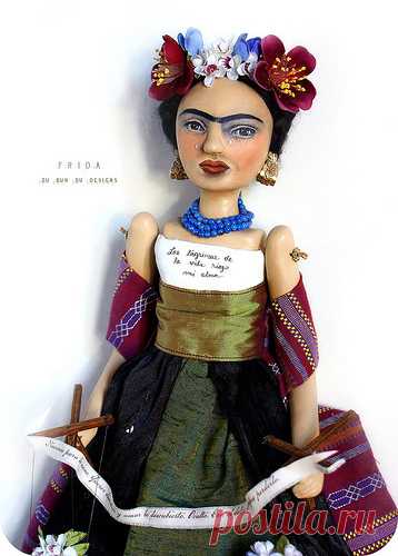 Frida Art Doll | Flickr - Photo Sharing!