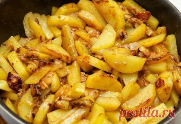 Как пожарить картошку чтобы получилось вкусно, а не размазня … | Краше Всех