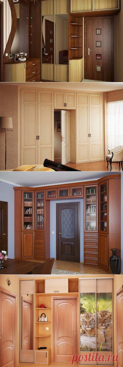 ШКАФ ВОКРУГ ДВЕРИ, ИНТЕРЕСНЫЕ ИДЕИ. ВОЗЬМИТЕ НА ЗАМЕТКУ МОЖЕТ ПРИГОДИТСЯ… ))