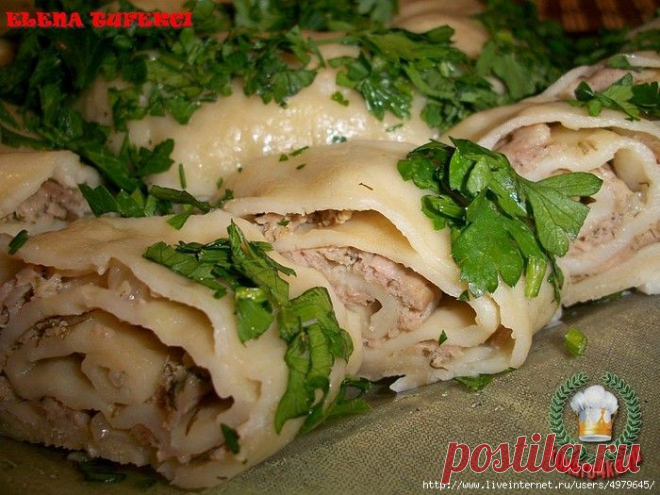 УЗБЕКСКИЙ ПРАЗДНИЧНЫЙ ХАНУМ
«Ханум праздничный» — очень вкусное блюдо узбекской кухни приготовленое на пару, которое настолько простое, что его может приготовить даже начинающая хозяйка. В то же время это аппетитное и красивое блюдо может с достоинством украсить праздничный стол. Обязательно понравится любителям мантов и пельменей. Начинка может быть разнообразной, на Ваш вкус. Я хочу показать Вам мастер-класс по его приготовлению.