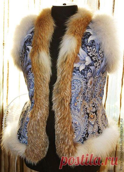 САМЫЕ МОДНЫЕ ЖИЛЕТЫ. Выкройка жилета.