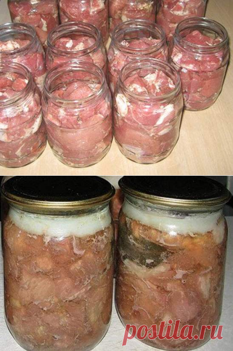 Домашняя тушенка своими руками.! быстро, легко и очень вкусно!!!!! сохраните себе - Простые рецепты Овкусе.ру
