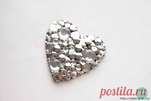 Делаем простую брошку