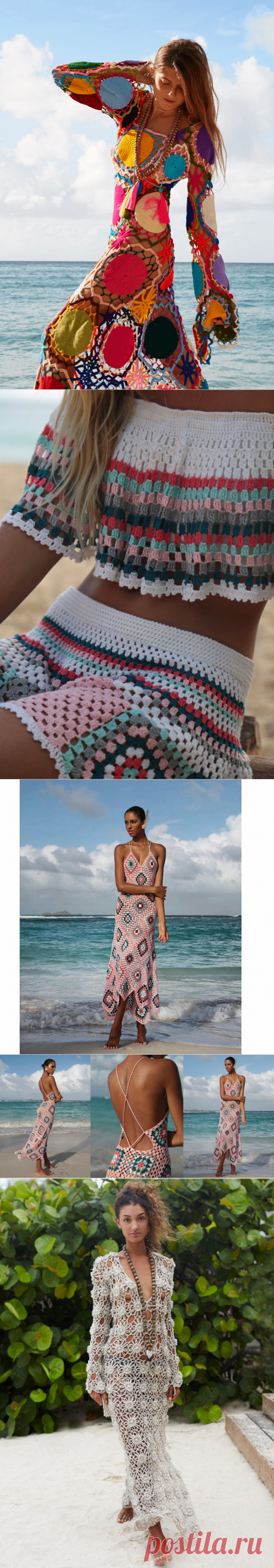 crochelinhasagulhas: Peças em crochê by My Beach Side.Идеи.