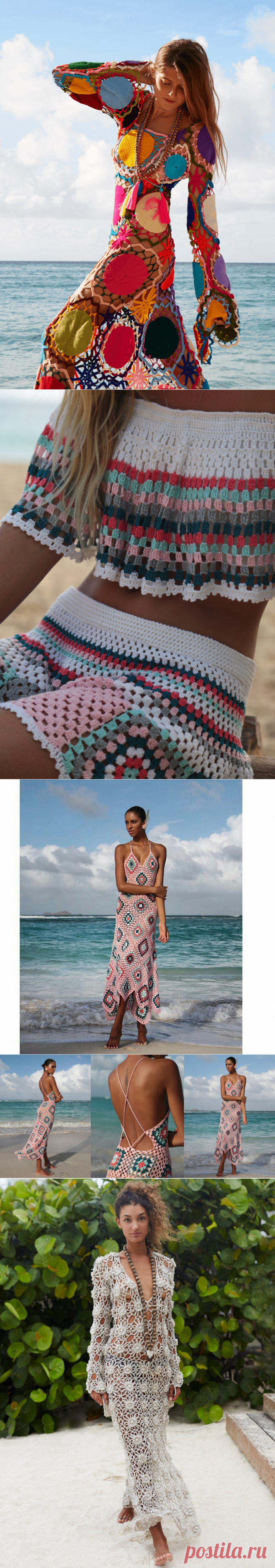 crochelinhasagulhas: Peças em crochê by My Beach Side.Идеи.