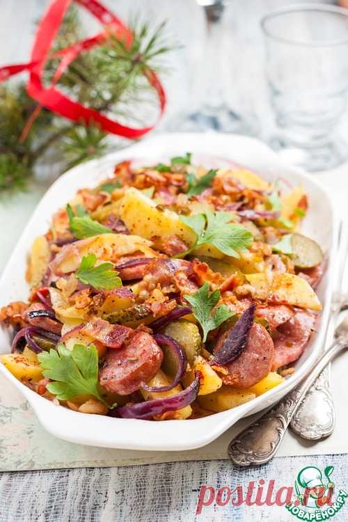 Немецкий картофельный салат - кулинарный рецепт