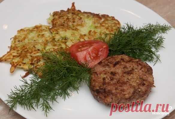 Котлеты из кабачков и фарша - пошаговый кулинарный рецепт