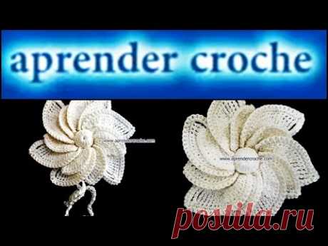 FLORES EM CROCHE SHALOM - 100