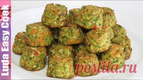 НОВАЯ ЗАКУСКА ОВОЩНЫЕ МАЛЮТКИ с СЫРОМ Идеальная закуска на природу | MIXED VEGETABLE with Cheese ЛУЧШАЯ ЗАКУСКА под ВСЕ! ОВОЩИ-МИКС запеченные в духовке с сыром. Очень Вкусное Ароматное блюдо из овощей понравится всем. За такими овощными МАЛЮТКАМИ рука т...