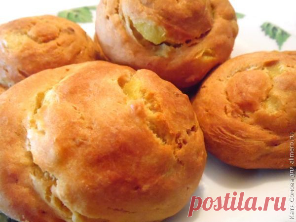 Луковые булочки