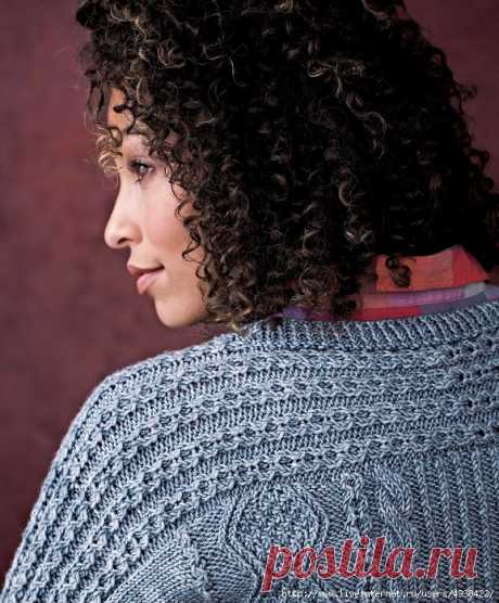 Пуловер &quot;Homage Cable Sweater&quot; от Kristina McGowan