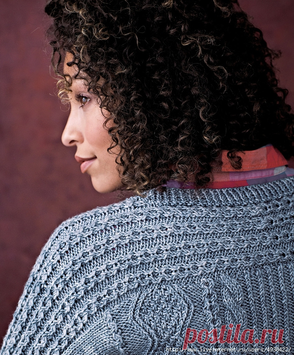 Пуловер "Homage Cable Sweater" от Kristina McGowan