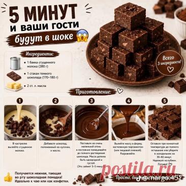 Шоколадная помадка
