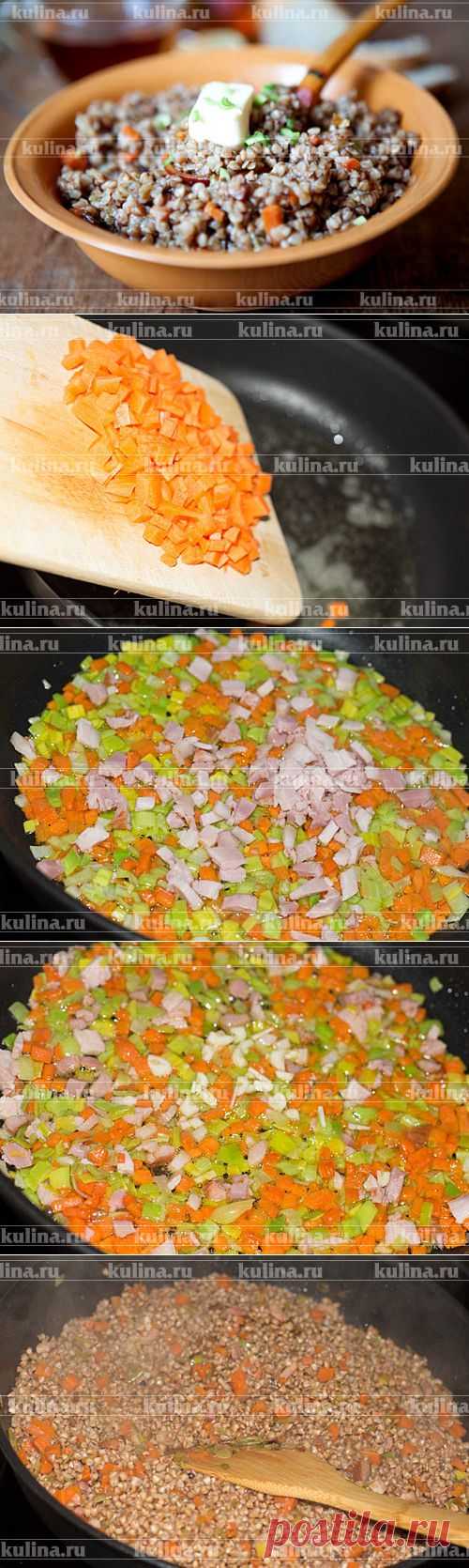 Гречка с овощами – рецепт приготовления с фото от Kulina.Ru