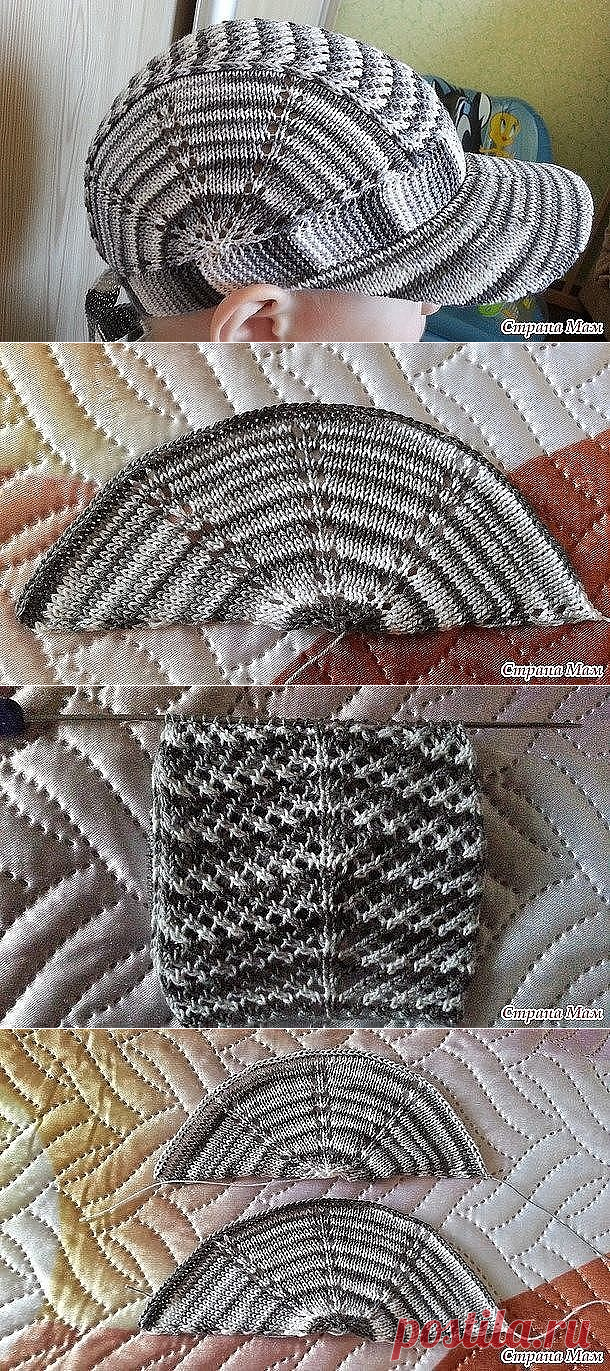 Кепка для мальчика (Вязание спицами) | Журнал Вдохновение Рукодельницы