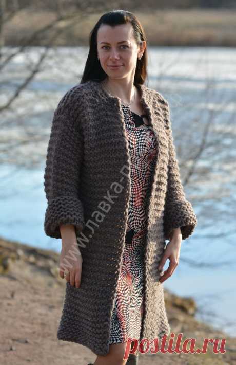 Пальто из Polaris | Примеры изделий из нашей пряжи г. Санкт-Петербург Магазин Лавка пряжи