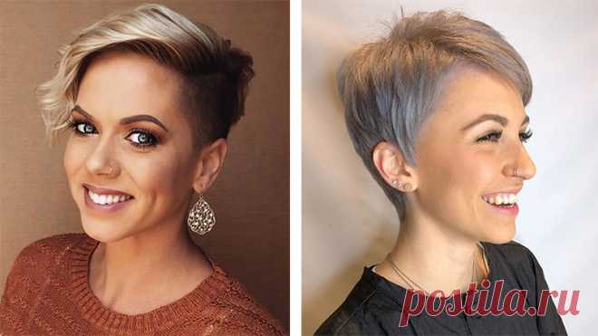 Стрижка гарсон на короткие волосы с челкой и без (фото)