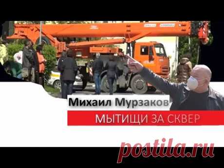 Мытищи за сквер. Мурзаков поддержал протест