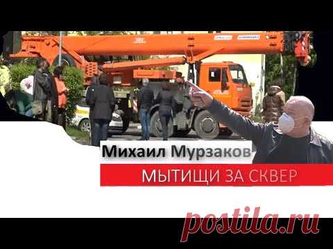 Мытищи за сквер. Мурзаков поддержал протест