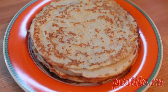 Пшенные постные блины, пошаговый рецепт с фото от автора katutaP