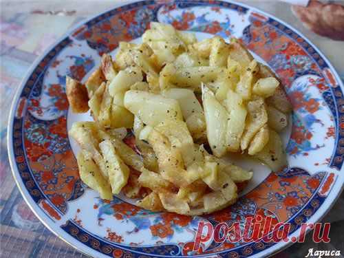 Картофель в микроволновке.