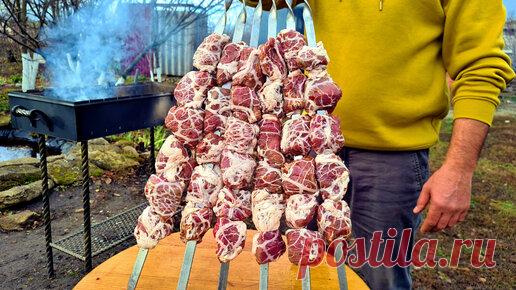 Этот шашлык и жевать не надо. Лучший маринад для шашлыка из говядины. | Пора Поесть! PORA POEST | Дзен