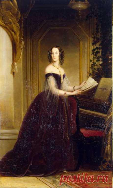 --------------Кристина Робертсон ( Christina Robertson 1796-1854)-----------------
                    На кисть художника я променял бы лиру,
                    Чтоб Вас запечатлеть хотя б единый раз
                     И передать, как дар векам, потомству, миру —
                    Цвет Вашего лица, блеск тёмно-синих глаз.
                                      Рюрик Ивнев