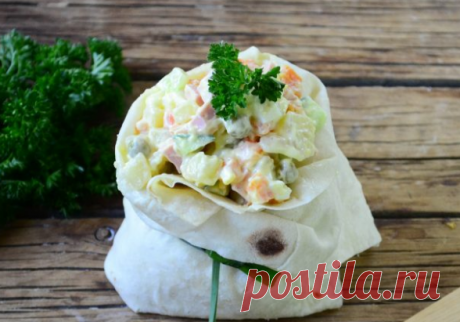 Оливье в "мешочках" | Кулинарим вместе | Яндекс Дзен