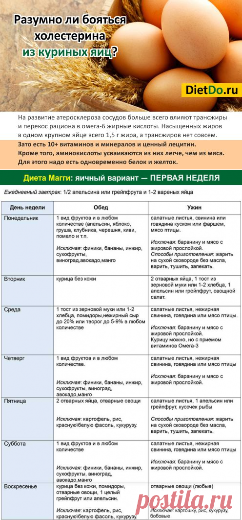 Диета Магги — меню на 4 недели в таблице. Яичная и творожная. Отзывы и Результаты с фото.