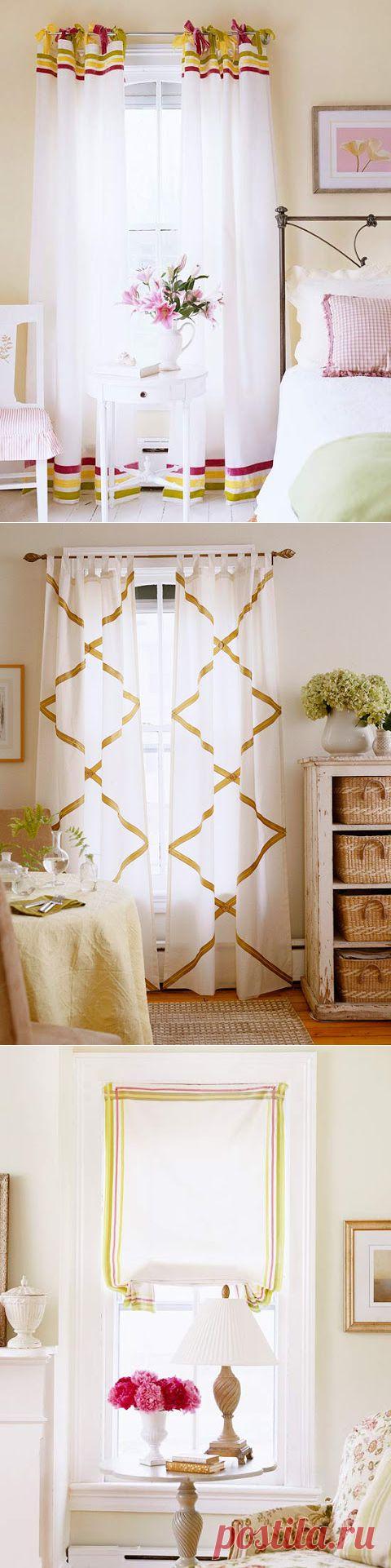 Штора на кухню своими руками: несколько идей для творчества | Ladiesvenue