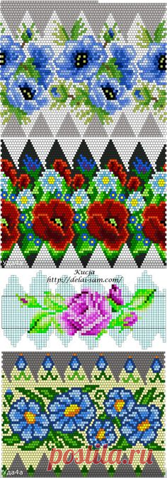 Схемы для обвязанных яиц | biser.info - всё о бисере и бисерном творчестве | seed beads