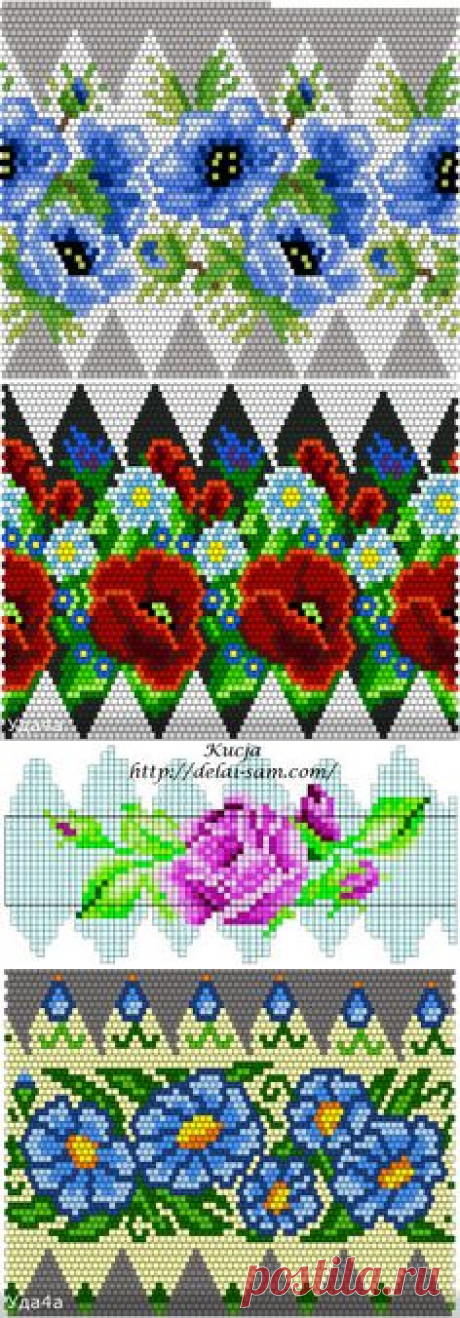 Схемы для обвязанных яиц | biser.info - всё о бисере и бисерном творчестве | seed beads