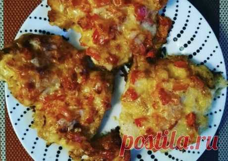 Куриная грудка &quot;под шубой&quot; Автор рецепта Оля Кабетова - Cookpad