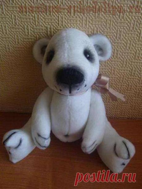 Большой и подробный МК по шитью мишки Тедди!.