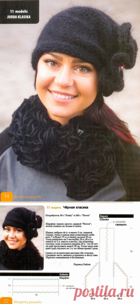 kepurė Juoda Klasika ( vertimas Daliute )