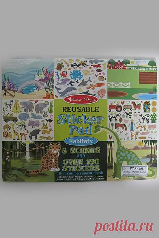 Купить Набор стикеров Среда Обитания Melissa & Doug 4196 МУЛЬТИКОЛОР со скидкой в интернет-магазине kupivip.ru - распродажа