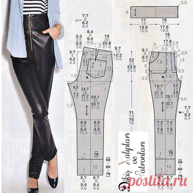 Mükemmel bir pantolon. Ben çok begendim. 
S, M, L , XL ölçülerindedir. Temel Pantolon Kalıbı olarak da kullanabilirsiniz. 
#pantolon #pants #deripantolon 
Desteklemek için lütfen yorum yapınız & begen butonuna basınız. ❤ to support us, please like and comment❤
#kendindik #hautecouture  #sewingproject #sew #sewing #sewinglove #sewforinstagram #kumaş #fabric #tasarım #fashion #moda #dikiş #dikisdikmek #dikiskalibi #freesewingpattern #fashionblogger #sewingblogger #pattern #d...