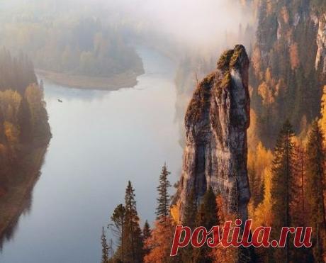 Пермский край, река Усьва, Россия: невероятная красота!