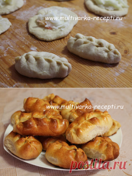 Пирожки с яблоками в духовке