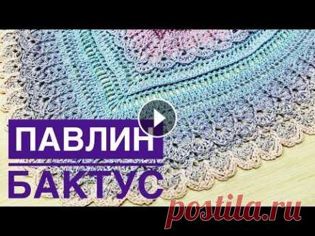 Часть 1.Вяжем мой авторский бактус «Павлин» Часть 1.Вяжем мой авторский бактус «Павлин»...