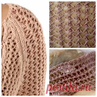 Knitting&Design: Попала в сети.(Ребристая турецкая сетка)