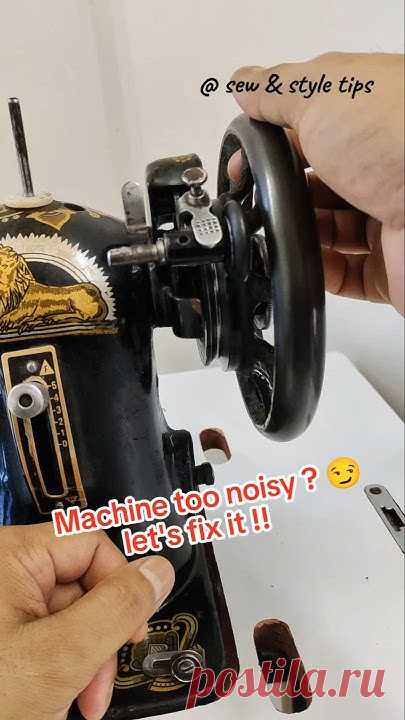Machine making noise ? Let's fix it !! #sewingmachinerepair #sewingmachineproblems #silaishorts