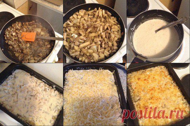 запеканка - жюльен!