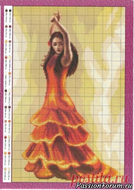 Схемы из журнала Узоры вышивок