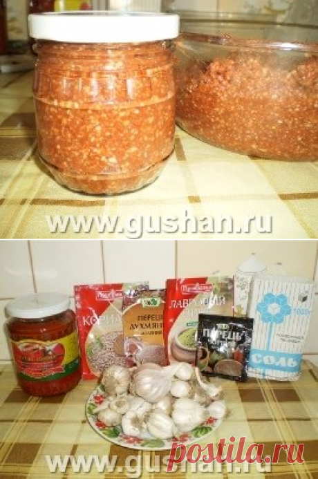 Чесночная приправа | Готовим просто и вкусно