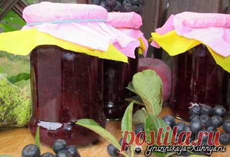 Джем из аронии с грушами и яблоками - Грузинская кухня