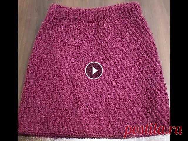 ЮБКА спицами / Knitting skirt Ровная юбка спицами, связанная несложным узором согреет в холодную погоду Вашего ребенка )) Пряжа Alize superlana klasik - 200 гр, круговые спицы №4 (...