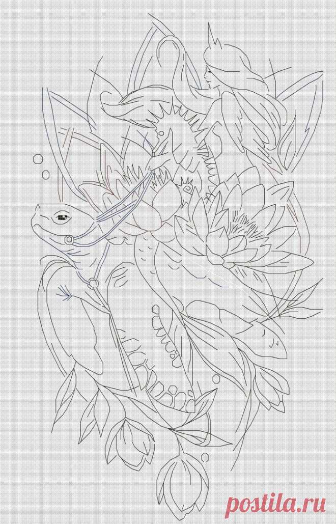 Подводный мир. Рисунок Эли Корицыной https://vk.com/koritsinaeleonora Размер будет 
130w X 226h крестиков 
(14 каунт, 23,6w X 41h cм). 
Будет палитра ДМС и ПНК. Крест, полукрест, возможно несколько петитов на лице, бэкстич (в основном счетный, дробного не мно. 
Стоимость схемы (действует на момент платежа, а не записи!): 
Expandir texto ...